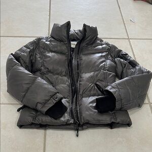 SAM. Charcoal Jacket with Dark Highlights